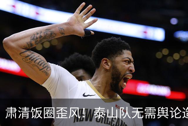 肃清饭圈歪风！泰山队无需舆论造谣式“逼宫”更新换代